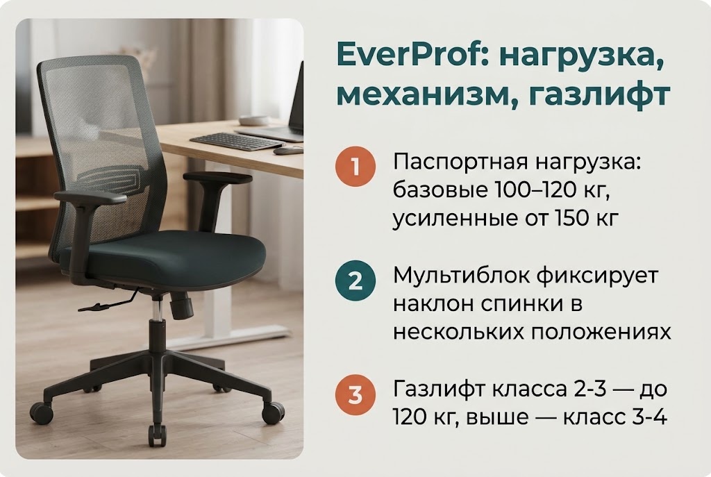 EverProf: нагрузка, механизм, газлифт