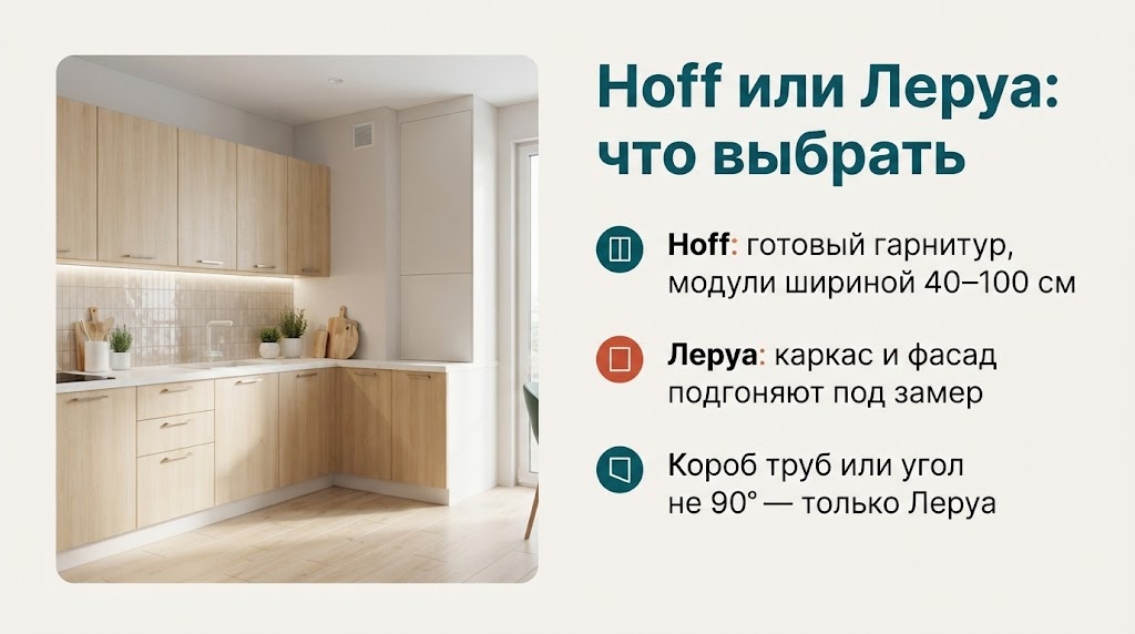 Hoff или Леруа: что выбрать